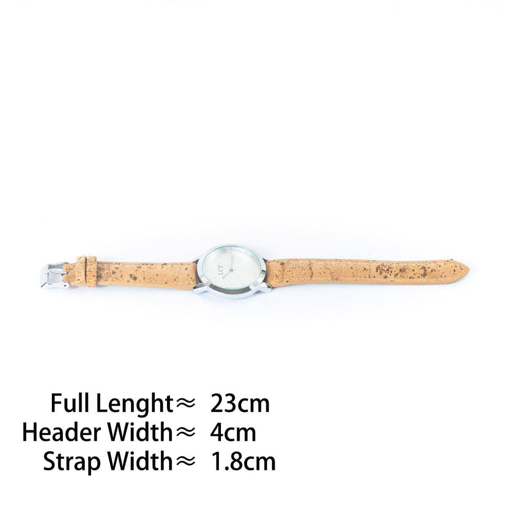 Timekeeping with a Twist: Unisex Natural Cork Watch
