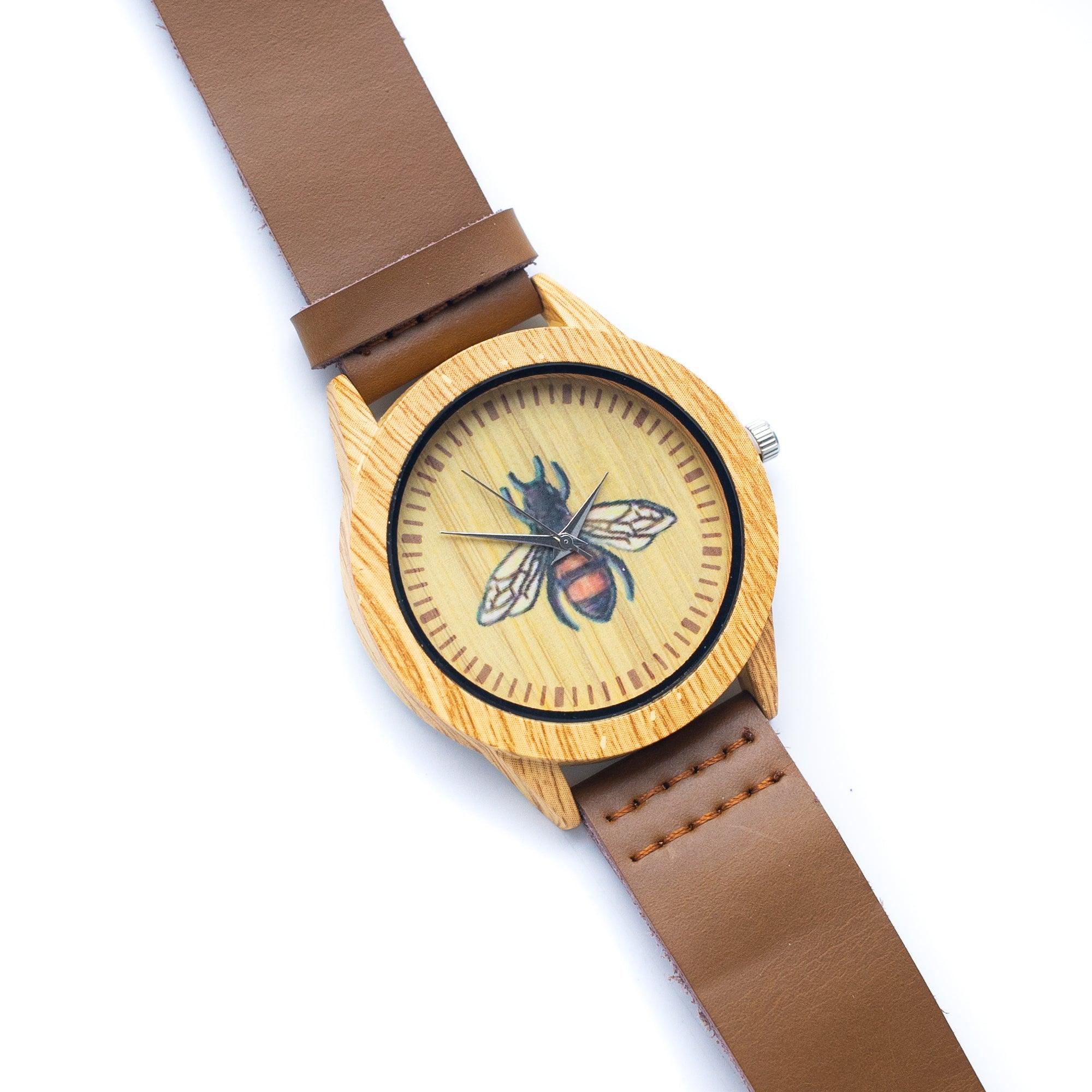 Bee Vintage Vegan Leather Strap WA-287